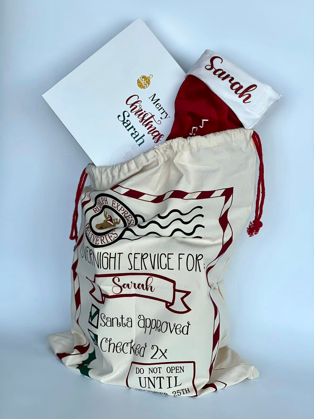 Personalised Christmas Sacks Dubai for babies, toddlers, older kids and adults!
