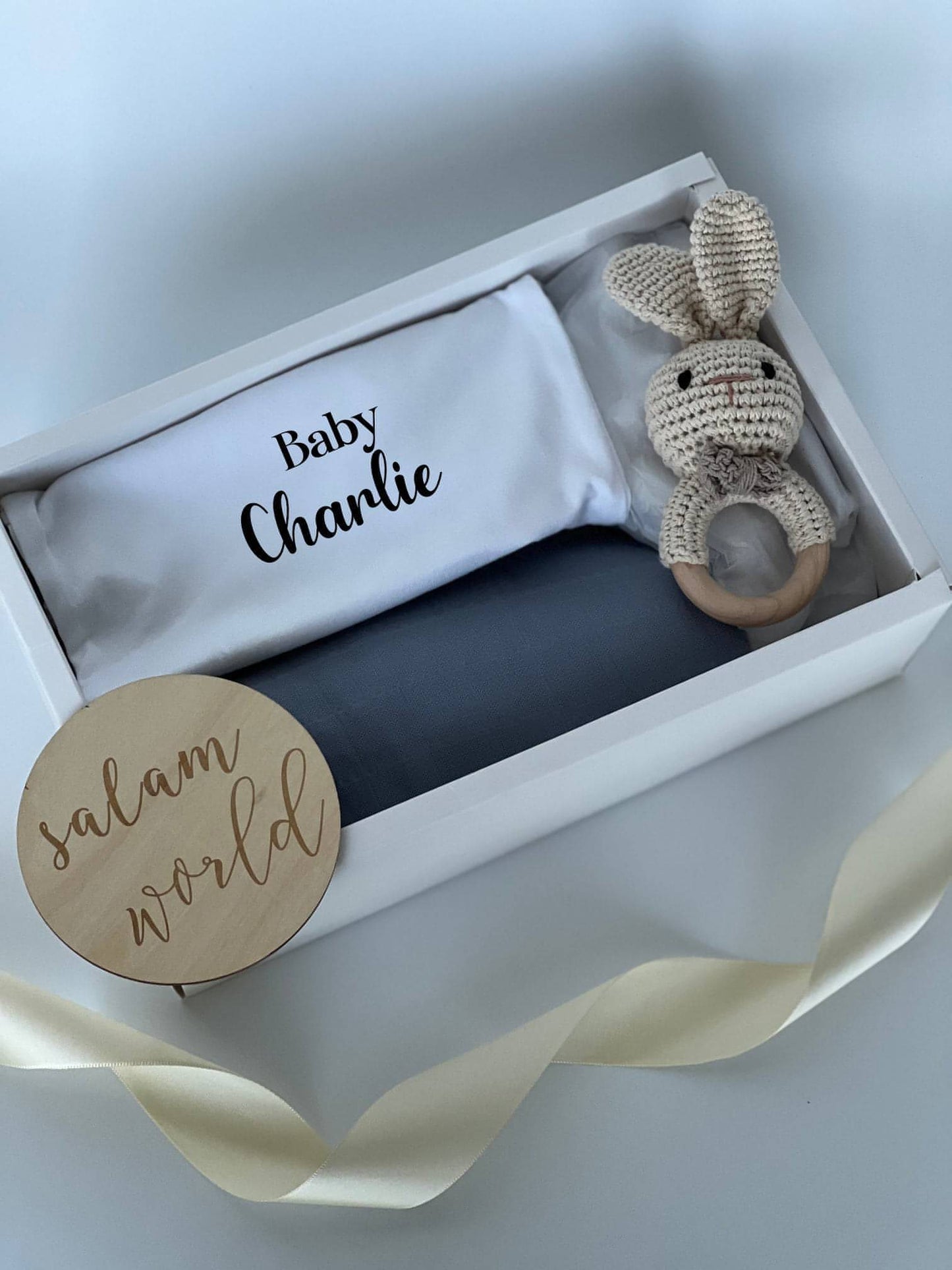 Swaddle Blanket Gift Box - Teether