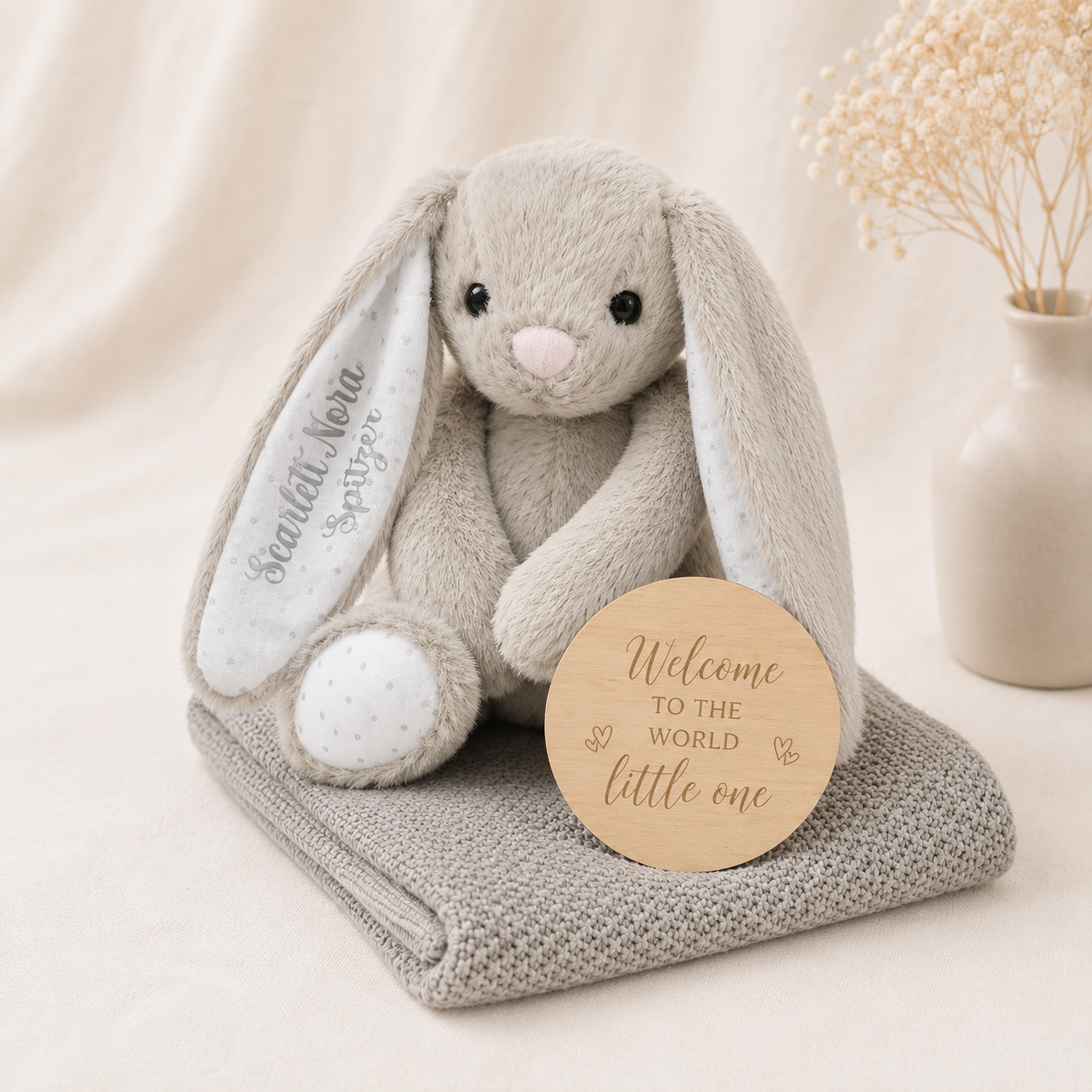 Personalised Bunny Rabbit Gift Set