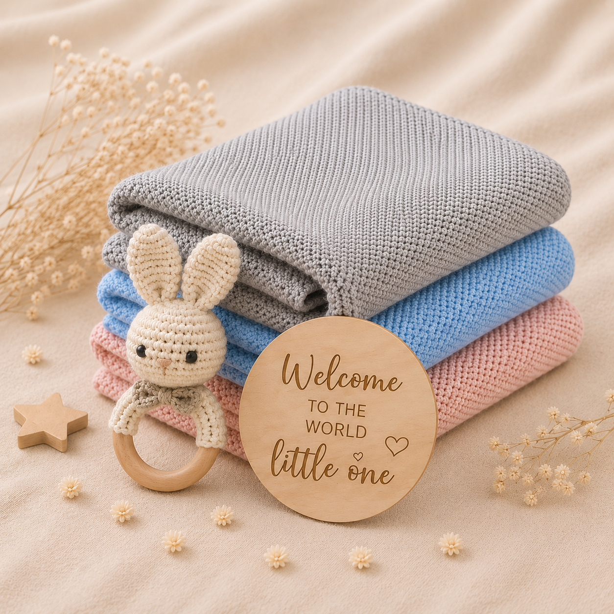 Baby Blanket Gift Set