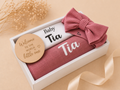 Swaddle Blanket Gift Box - Headband/Bow