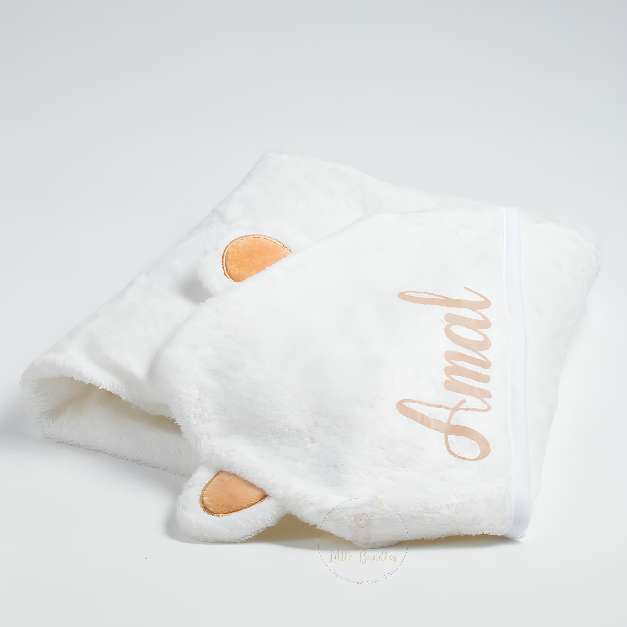 Newborn store hooded towel