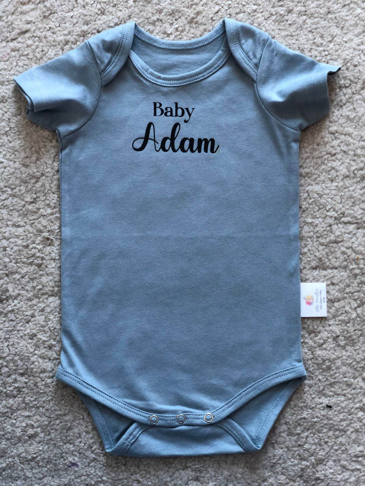 Personalised hot sale baby shirts