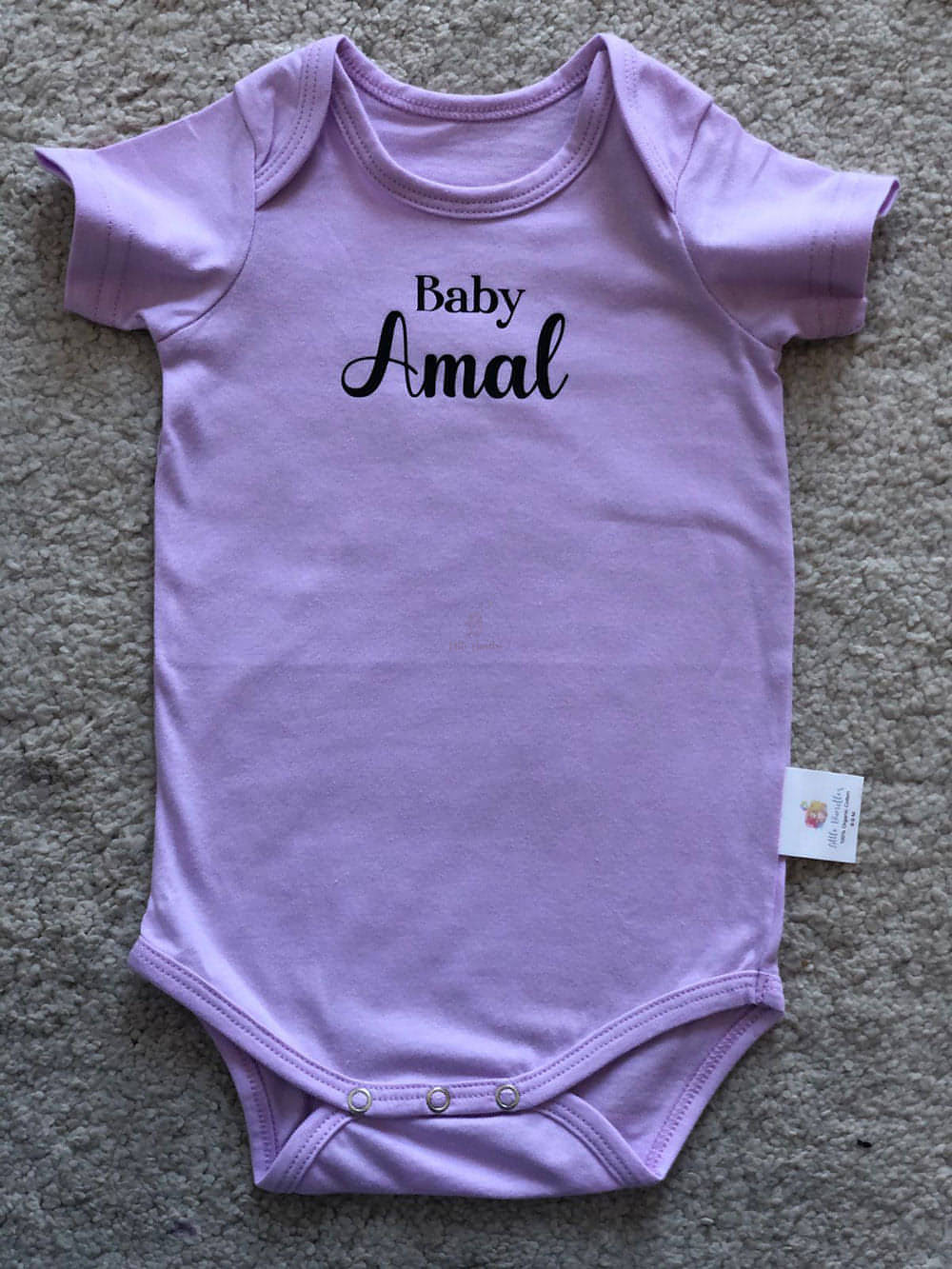 Personalised hot sale baby shirts