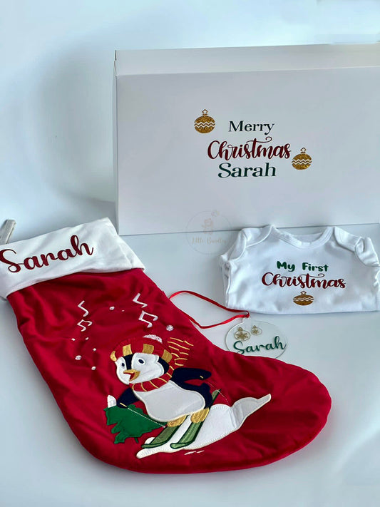 Personalised Baby Christmas Gifts Dubai (onesies, stockings, sacks
