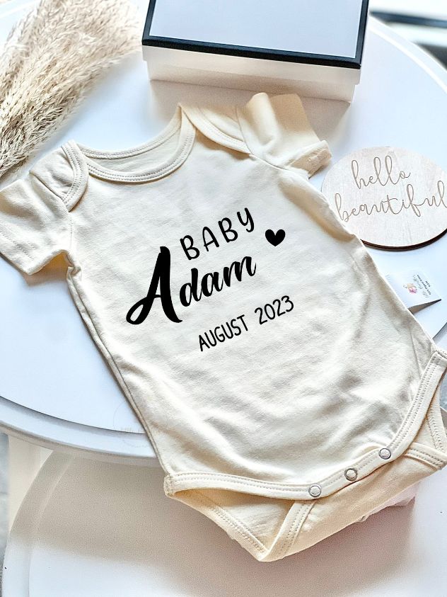 Personalised Baby Onesies