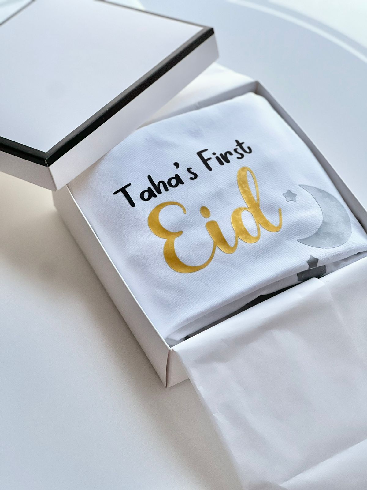 baby first eid gift personalised onesie
