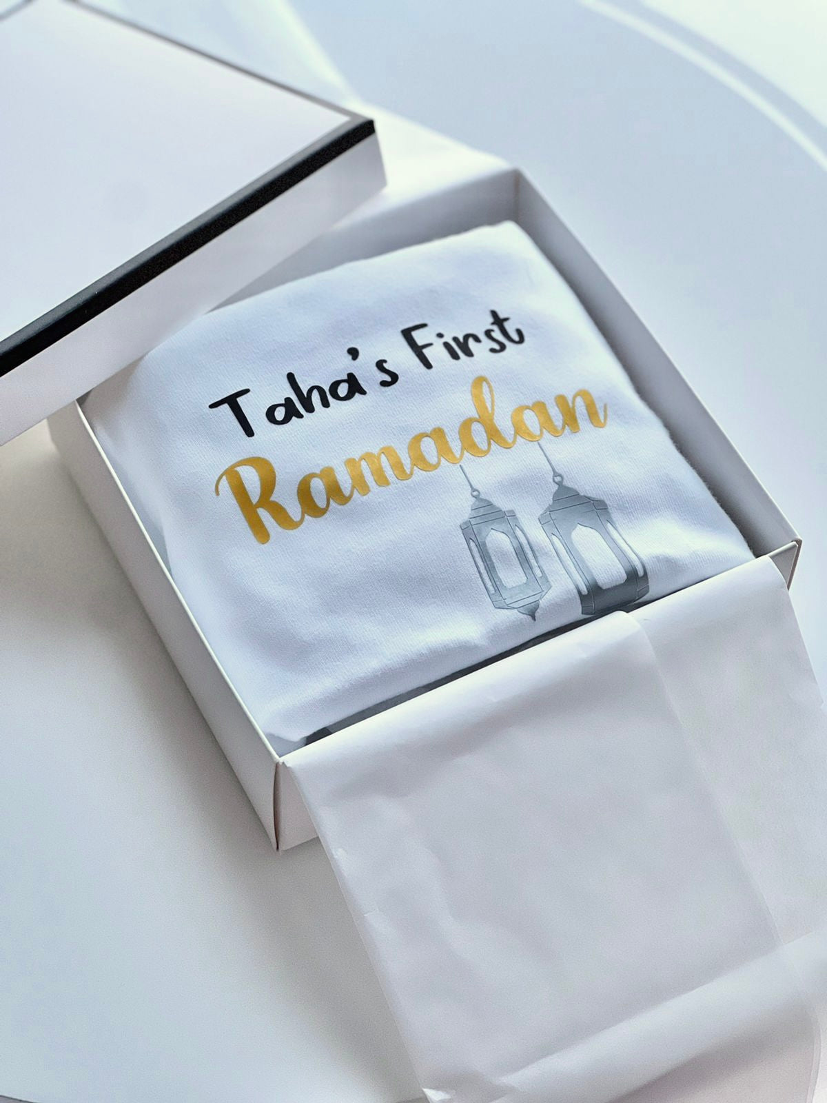 baby first ramadan gift personalised onesie